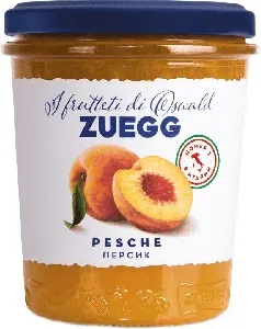 Конфитюр ZUEGG экстра Персик /стекло/ 320г*12