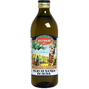 Масло SALVADORI оливковое рафинированное OLIO DI SANSA /стекло/ 1л*12