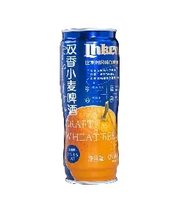 Пивной напиток LINKEN CRAFT WHEAT BEER нефильтрованный 4,3% неосветленный пастеризованное /жесть/ 0,65л*8