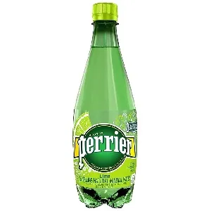 Вода PERRIER натуральная со вкусом лайма газированная /пэт/ 0,5л*24