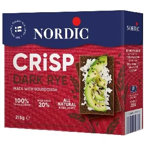 Хлебцы NORDIC CRiSP DARK RYE темные ржаные 200г*9 Хлебцы NORDIC CRiSP DARK RYE темные ржаные 200г*9