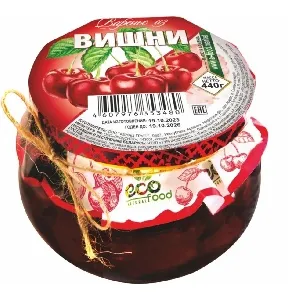 Варенье ECOFOOD из вишни 440г*6