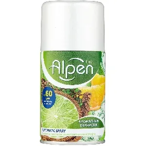 ALPEN СМЕННЫЙ баллон для автом.освежит. "Ароматный вернисаж" серии "Verti" 250мл