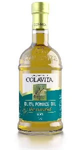 Масло оливковое COLAVITA из выжимок раф.с добавлением масла оливк.нераф Pomace Olive Oil /стекло/ 1л*6