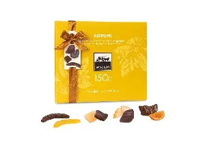 Конфеты MAGLIO ассорти Agrumi из апулийских цукатов в темном шоколаде в подарочной коробке (ручной работы) 200г*6