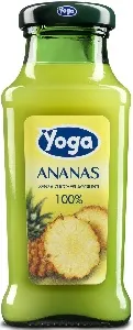 Сок Yoga ананасовый восстановленный /стекло/ 0,2л*24