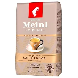 Кофе JULIUS MEINL Vienna Caffe Crema (Кафе Крема Премиум) в зернах /пакет/ 500г*12