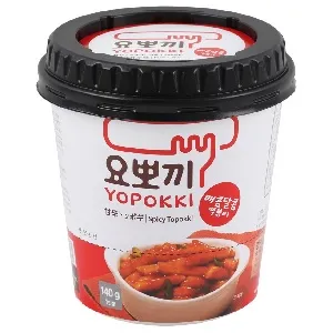 ***Токпокки YOPOKKI Sweet and Spicy сладко-острый (рисовые палочки с соусом) /стакан/ 140г*30