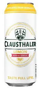 Пивной напиток CLAUSTHALER Lemon безалкогольный /жесть/ 0,5л*24