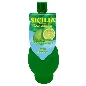 Сок SICILIA лайма 200мл*12 Сок SICILIA лайма 200мл*12