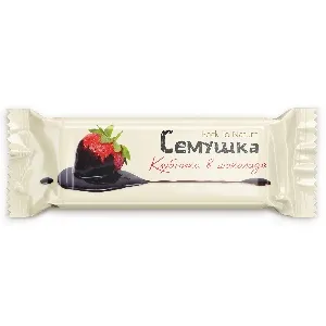 Пастила СЕМУШКА из клубники в шоколадной глазури /шоубокс/ 30г*16