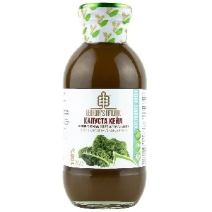 ***Сок GEORGIA'S NATURAL ORGANIC из капусты кейл холодного отжима /стекло/ 330мл*20