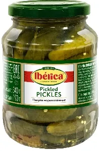 Пикули IBERICA маринованные /стекло/ 370мл*12
