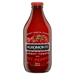 Соус AGROMONTE HOT PEPPER томатный из томатов черри с острым перцем /стекло/ 330г*12