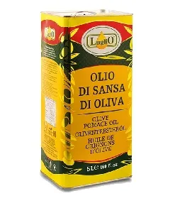 Масло LugliO оливковое Olio di Sansa di Oliva (C2) /жесть/ 5л*4