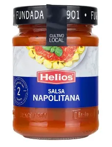 Соус HELIOS томатный 6007453 неаполитанский "Salsa napolitana" /стекло/ 380г*8