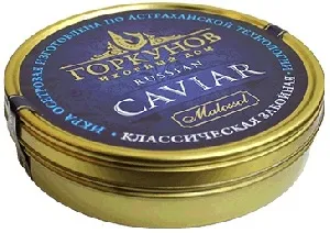 Икра ГОРКУНОВ черная Осетровая забойная зерн. /жесть/ 500г*1 Икра ГОРКУНОВ черная Осетровая забойная зерн. /жесть/ 500г*1