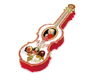 Подарочный набор REBER 373 шоколадных конфет "Скрипка Моцарта" (весна) 140г*6