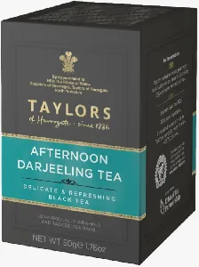 Чай TAYLORS черный Дарджилинг-Полдник 20 пак. /картон/ 50г*6 