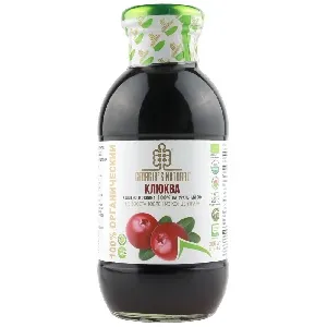 ***Сок GEORGIA'S NATURAL ORGANIC из клюквы холодный отжим /стекло/ 300мл*20