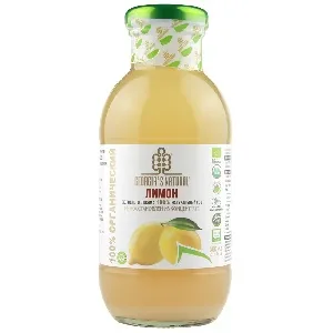 ***Сок GEORGIA'S NATURAL ORGANIC Лимонный холодного отжима /стекло/ 300мл*20