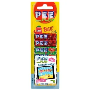 Конфета PEZ_PLAY Fruit Mix фруктовая АССОРТИ 68г*24