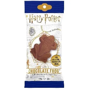Шоколад JELLY BELLY HARRY POTTER FROG фигурный молочный лягушки 15г*24