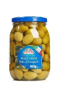 Оливки NERI зеленые Гиганти /стекло/ 1450/900г*3