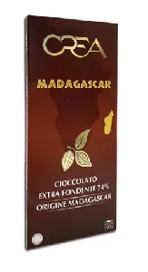 Шоколад CREA ORIGINE MADAGASCAR горький 74% какао 100г*10