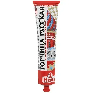 Горчица HAAS Русская острая /тюбик/ 170г*12 Горчица HAAS Русская острая /тюбик/ 170г*12
