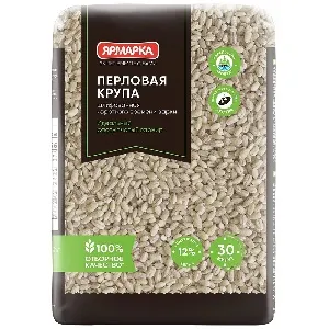 Крупа ЯРМАРКА перловая шлифованная 700г*10 Крупа ЯРМАРКА перловая шлифованная 700г*10