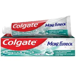 Colgate З/паста МАКС БЛЕСК 100мл кристальная мята /12*48/