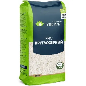 Рис АЛТАЙСКОЕ круглозерный /пакет/ 800г*12