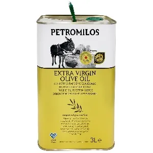 Масло PETROMILOS оливковое E.V. кислотность AC 0,5 /жесть/ 3л*4