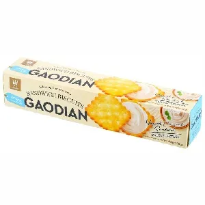 Печенье GAODIAN Печенье-сэндвич со вкусом йогурта /картон/ 100г*16 Печенье GAODIAN Печенье-сэндвич со вкусом йогурта /картон/ 100г*16