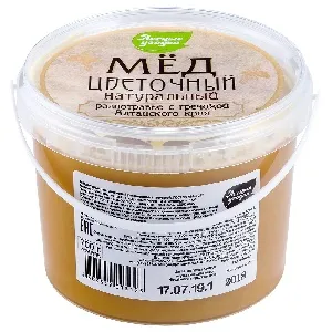 Мед ЛЕСНЫЕ УГОДЬЯ разнотравье с гречихой /пэт/ 700г*6