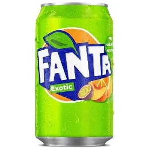 Напиток FANTA (Германия/Дания) EXOTIC сильногазированный /жесть/ 0,33л*24