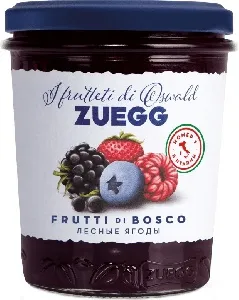 Конфитюр ZUEGG экстра Лесные ягоды /стекло/ 320г*12 Конфитюр ZUEGG экстра Лесные ягоды /стекло/ 320г*12