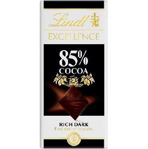 Шоколад LINDT EXCELLENCE Горький 85% Какао 100г*20 Шоколад LINDT EXCELLENCE Горький 85% Какао 100г*20