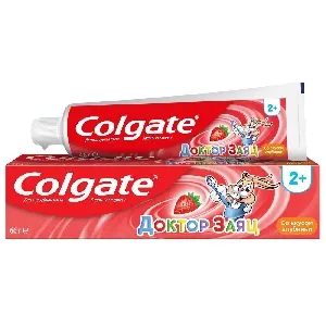 /Colgate З/паста "Доктор Заяц"вкус Клубники 50мл/12*48/