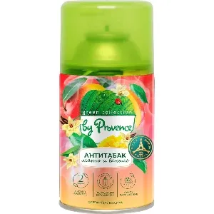 PROVENCE смен.баллон для автом.освежит "Антитабак,Манго и Ваниль" блокатор запаха 250мл