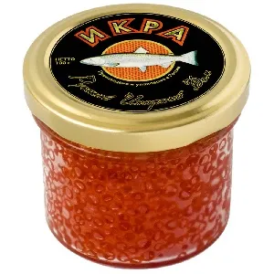 Икра РУССКИЙ ИКОРНЫЙ ДОМ Нерка /стекло крышка "twist-off"/ 100г*1 Икра РУССКИЙ ИКОРНЫЙ ДОМ Нерка /стекло крышка "twist-off"/ 100г*1