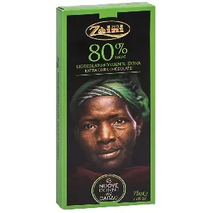 Шоколад ZAINI темный 80% "Women of cocoa" 75г*12