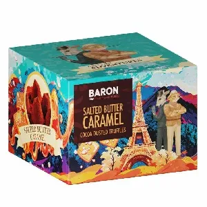 Трюфели BARON французские с солёной карамелью 100г*9