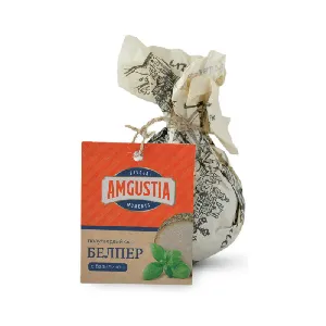 Сыр AMGUSTIA Белпер БАЗИЛИК-чеснок п/твердый, 45% жирности 100г*1