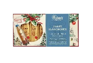 Конфеты ASBACH PRALINEN 2204/50 из молочного шоколада c бренди "Zarte Flaschchen" НГ-упаковка/картон/ 100г*10