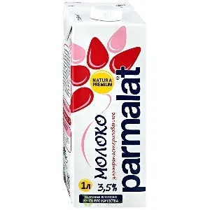 Молоко PARMALAT Ультрапастеризованное 3,5% Edge 1л*12