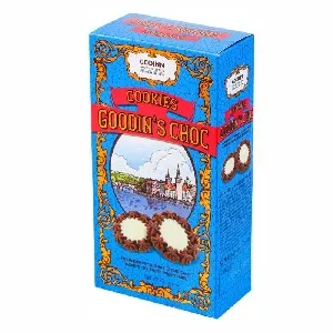 Печенье GODINN Choc Печенье сдобное с какао /картон/ 90г*10