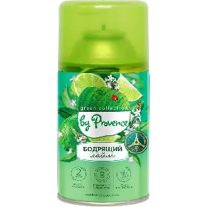 PROVENCE смен.баллон для автом.освежит "Бодрящий лайм" 250мл