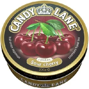 Леденцы CANDY LANE Кислая вишня 200г*24